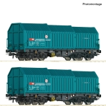 Roco 77048 - H0 - 2-tlg. Set Teleskophaubenwagen, SBB, Ep. VI